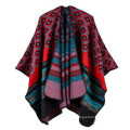 Fashion Light Comfortable Pretty Woman Girl AZTEC and stripe Poncho & Wraps viscose fake pashmina shawl turkish pashmina